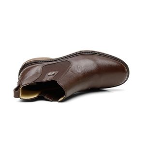 Botina Varsi em Couro Floater Brown - New Holland ENH2277439