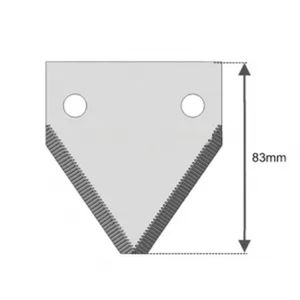 Faca de Corte Plataforma Triangular - Nogueira 05.004341R